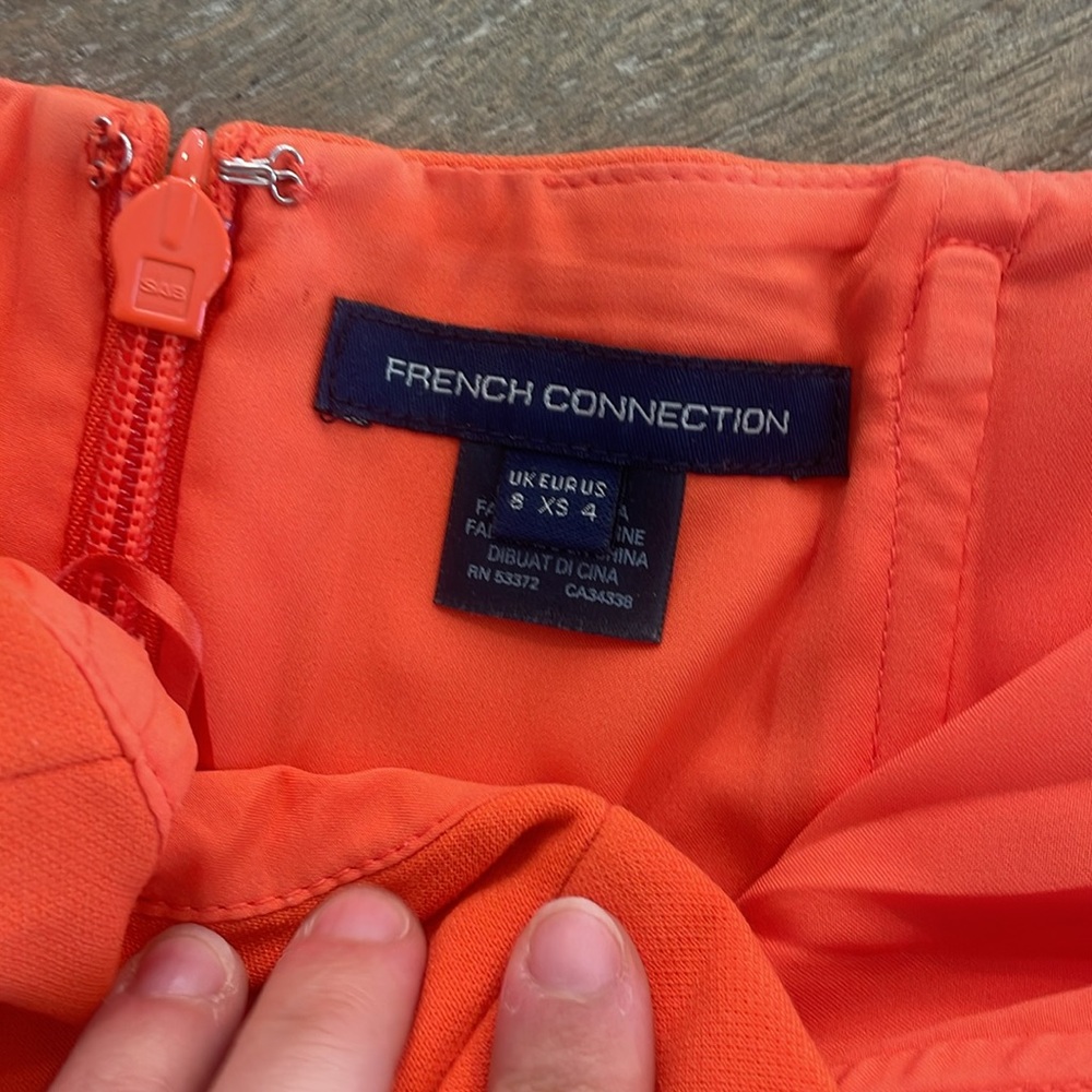 Orange Mini Dress from French Connection S Small - Picture 3 of 3